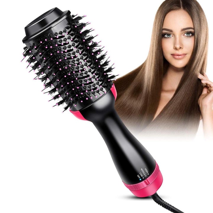 Cepillo secador y voluminizador rosa