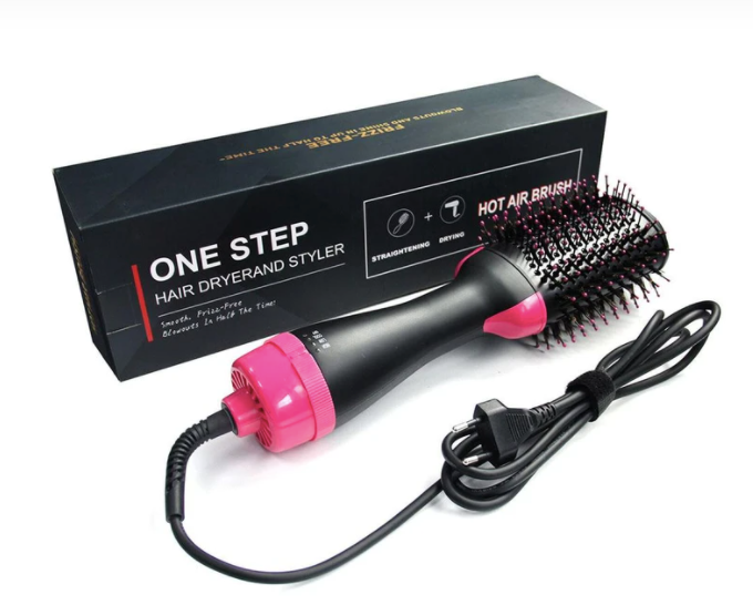 Cepillo secador y voluminizador rosa