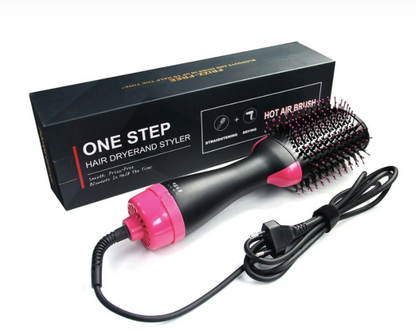 Cepillo secador y voluminizador rosa
