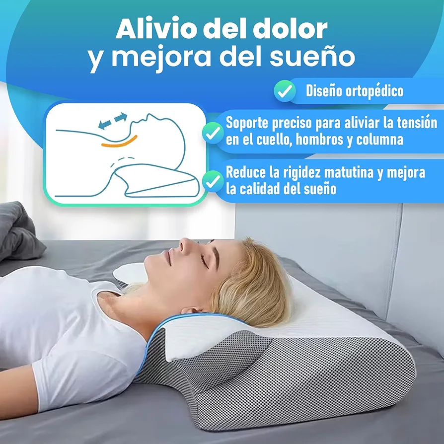 Almohada Cervical - CerviComfort Pro