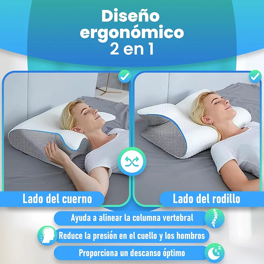 Almohada Cervical - CerviComfort Pro