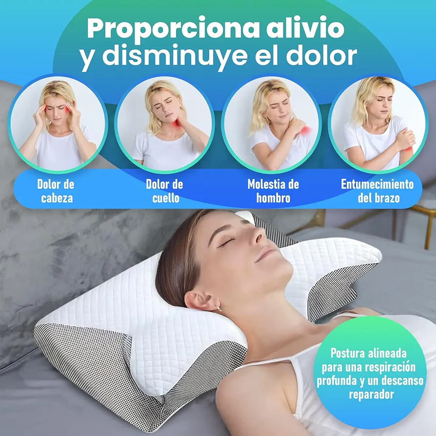 Almohada Cervical - CerviComfort Pro