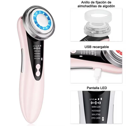 Masajeador Facial Led Terapia